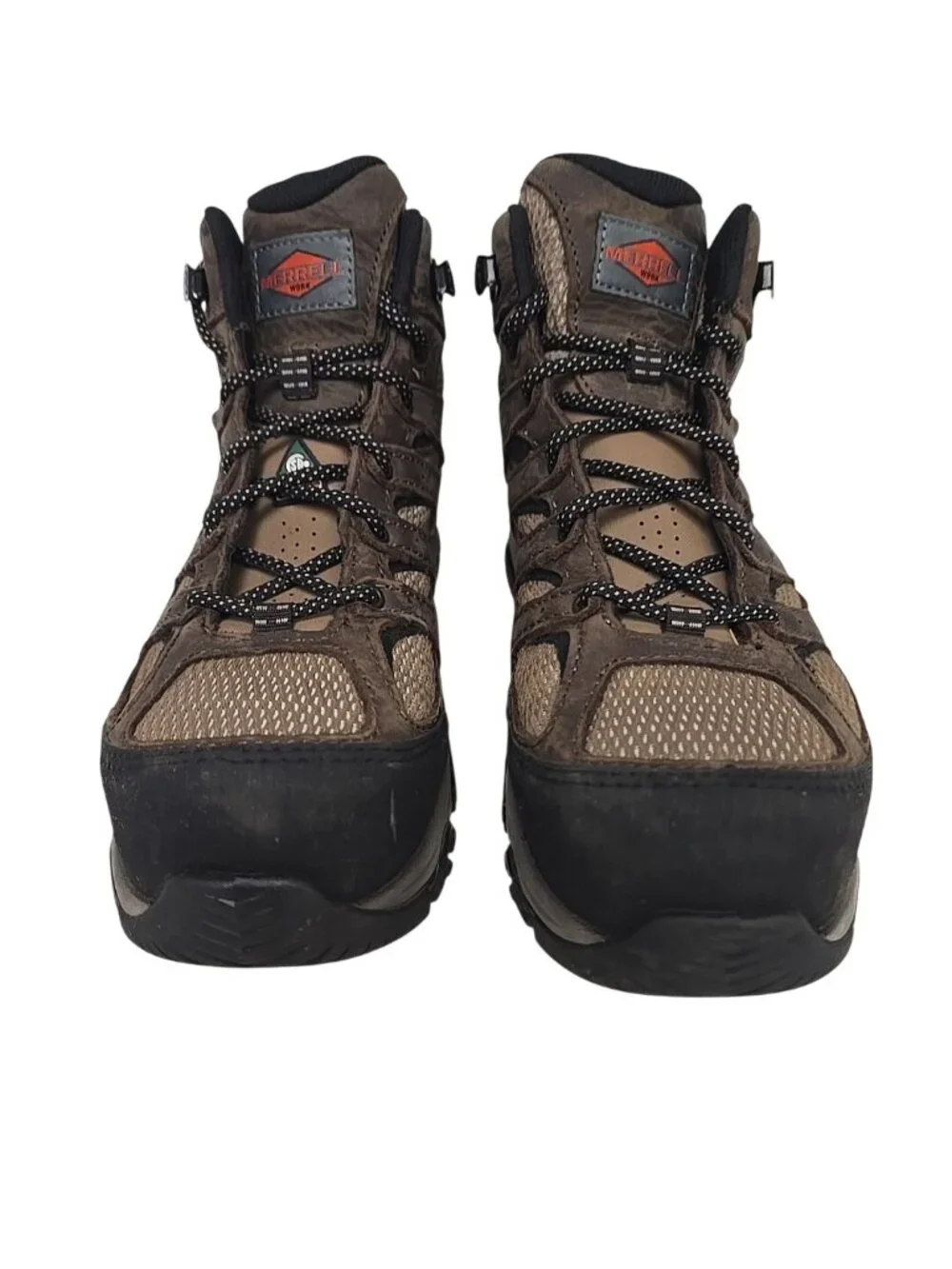 Merrell Women's Moab Vertex 2 Composite Toe Waterproof Hiker Work Boot Brown 8M - Picture 6 of 7